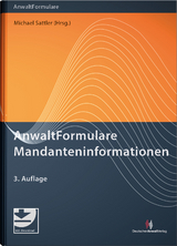 AnwaltFormulare Mandanteninformationen - Michael Sattler