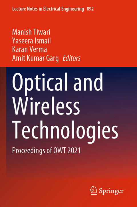 Optical and Wireless Technologies - 