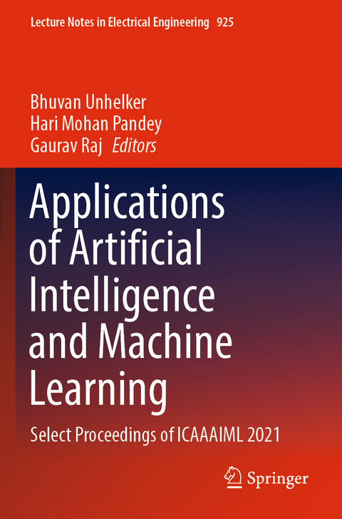 Applications of Artificial Intelligence and Machine Learning - 