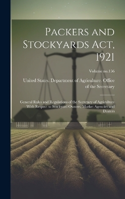 Packers and Stockyards Act, 1921 - 