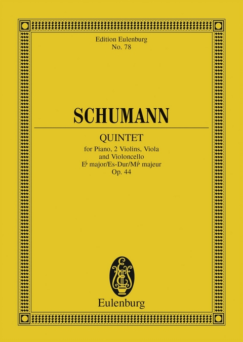 Piano Quintet Eb major - Robert Schumann