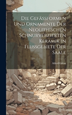 Die Gefässformen Und Ornamente Der Neolithischen Schnurverzierten Keramik in Flussgebiete Der Saale - Alfred Götze