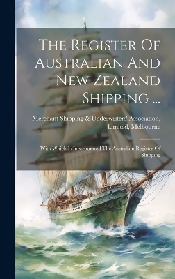 The Register Of Australian And New Zealand Shipping ... - 