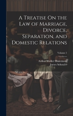 A Treatise On the Law of Marriage, Divorce, Separation, and Domestic Relations; Volume 3 - James Schouler, Arthur Walker Blakemore