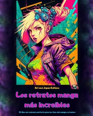 Los retratos manga más increíbles - El libro de colorear perfecto para los fans del manga y el anime - Japan Editions,  Art