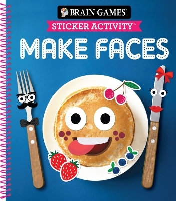 Brain Games - Sticker Activity: Make Faces (for Kids Ages 3-6) -  Publications International Ltd,  Brain Games,  New Seasons