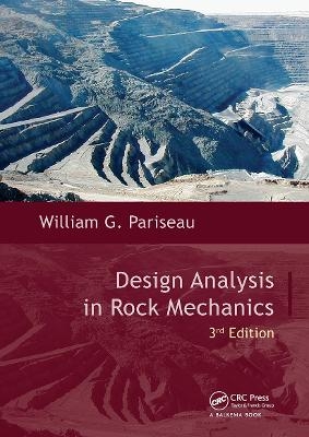 Design Analysis in Rock Mechanics - William G. Pariseau