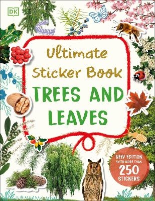 Ultimate Sticker Book Trees and Leaves -  Dk