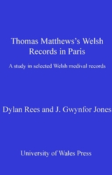 Thomas Matthews' Welsh Records in Paris - 