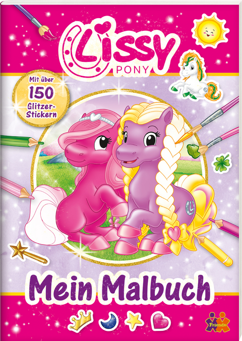 Lissy PONY. Mein Malbuch