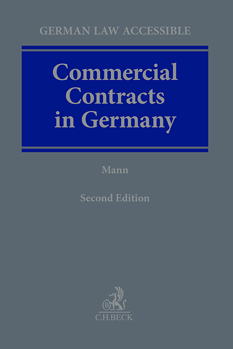 Commercial Contracts in Germany - Marius Mann