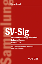 Sozialversicherungsrechtliche Entscheidungen SV-Slg - 