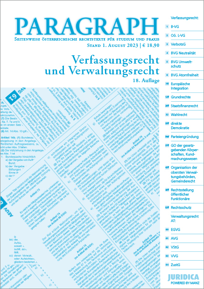 Paragraph - Verfassungs- und Verwaltungsrecht - 