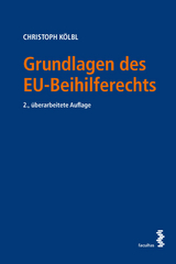 Grundlagen des EU-Beihilferechts - Christoph Kölbl