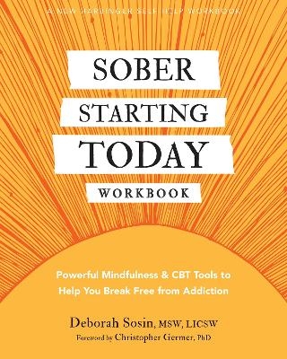 Sober Starting Today Workbook - Deborah Sosin