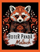 Schwarzes Malbuch „Roter Panda“. - Lucy´s Schwarze Malbücher