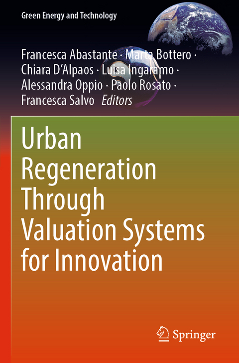 Urban Regeneration Through Valuation Systems for Innovation - 