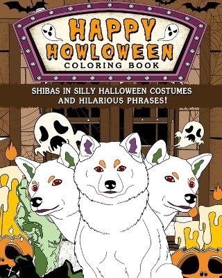 Shibas Happy Howloween Coloring Book -  Paperland