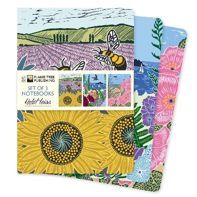 Kate Heiss Set of 3 Standard Notebooks - 