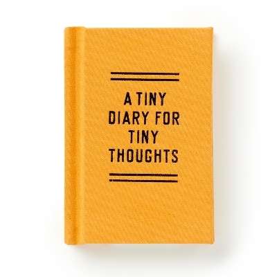 A Tiny Diary for Tiny Thoughts -  Brass Monkey,  Galison