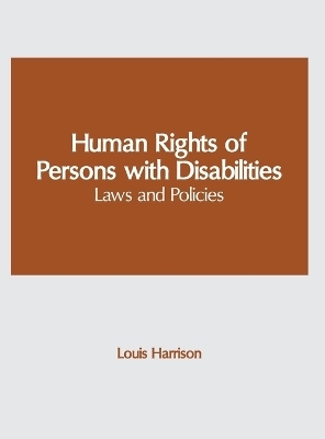 Human Rights of Persons with Disabilities: Laws and Policies - 