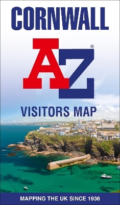 Cornwall A-Z Visitors Map -  A-Z Maps