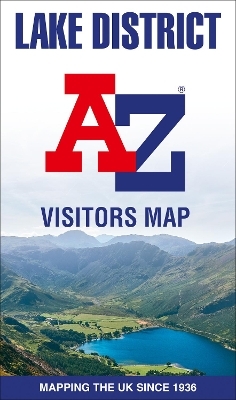 Lake District A-Z Visitors Map -  A-Z Maps