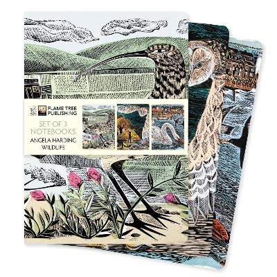 Angela Harding: Wildlife Set of 3 Standard Notebooks - 