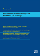 Einkommensteuererklärung 2023 Kompakt - Arndt, Thomas