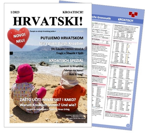 HRVATSKI! 1/2023 PRINT + Meine kleine kroatische Grammatik