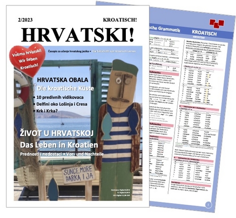 HRVATSKI! 2/2023 PRINT + Meine kleine kroatische Grammatik