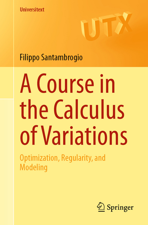 A course in the calculus of variations - Filippo Santambrogio