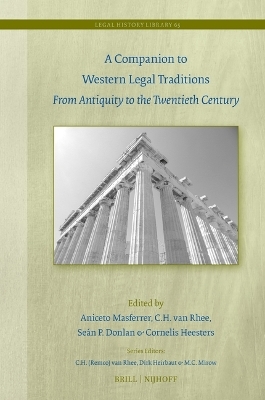 A Companion to Western Legal Tradition - 