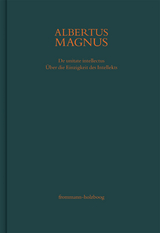 De unitate intellectus. Über die Einzigkeit des Intellekts -  Albertus Magnus