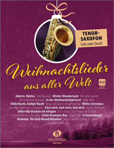 Weihnachtslieder aus aller Welt - Tenorsaxofon - 