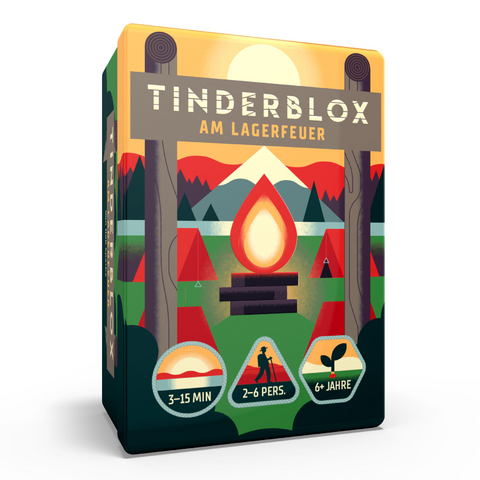 Tinderblox - am Lagerfeuer - Geschicklichkeitsspiel (DE) - Rob Sparks