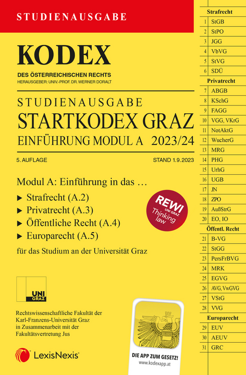 KODEX Startkodex Graz 2023/24 - inkl. App - 