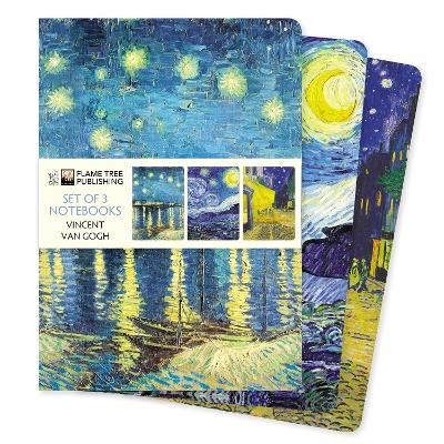 Vincent van Gogh Set of 3 Standard Notebooks - 