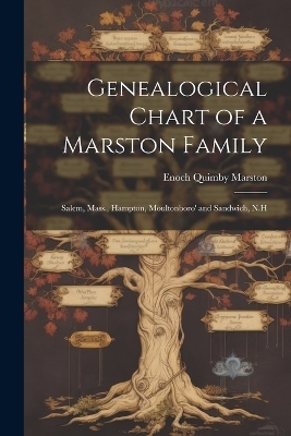 Genealogical Chart of a Marston Family; Salem, Mass., Hampton, Moultonboro' and Sandwich, N.H - Marston Enoch Quimby