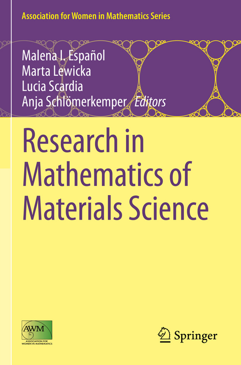 Research in Mathematics of Materials Science - 