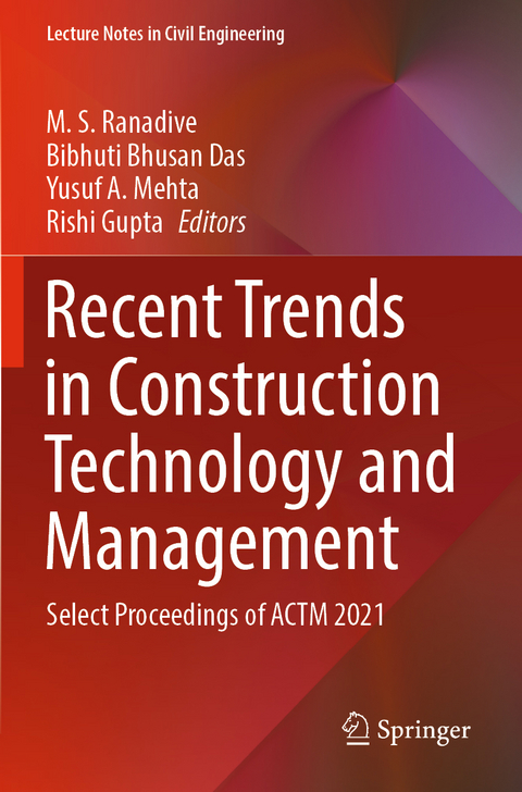 Recent Trends in Construction Technology and Management - 