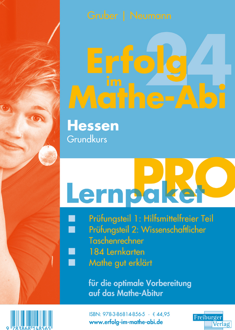 Erfolg im Mathe-Abi 2024 Hessen Lernpaket 'Pro' Grundkurs - Helmut Gruber, Robert Neumann