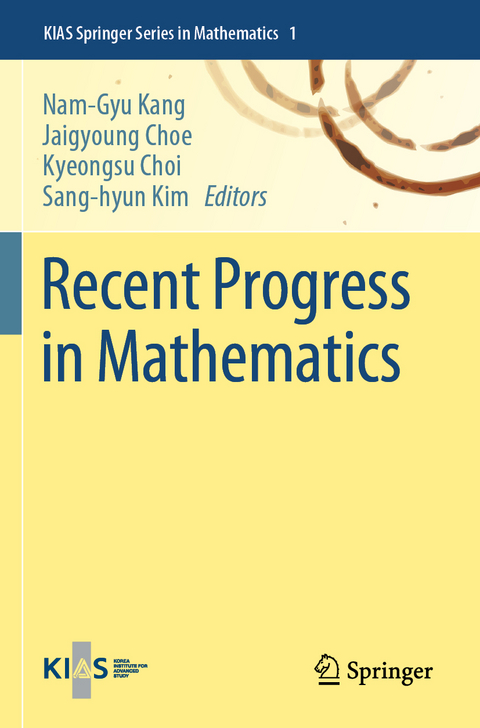 Recent Progress in Mathematics - 