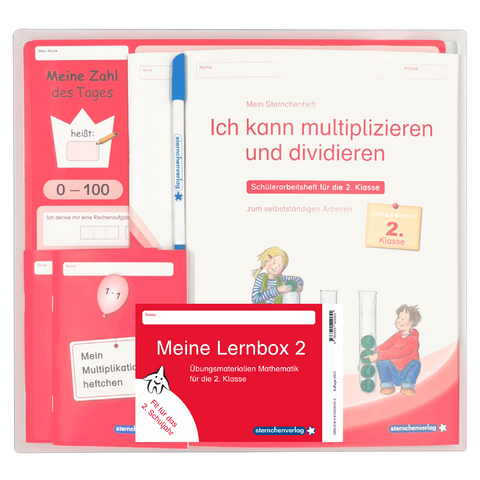 Meine Lernbox 2 - Mathematik - Fit für das 2. Schuljahr - Katrin Langhans