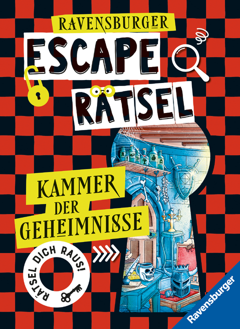 Ravensburger Escape Rätsel: Kammer der Geheimnisse - Rätselbuch ab 8 Jahre - Für Escape Room-Fans - Anne Scheller