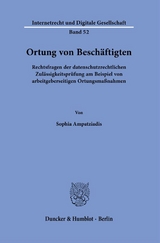 Ortung von Beschäftigten. - Sophia Ampatziadis