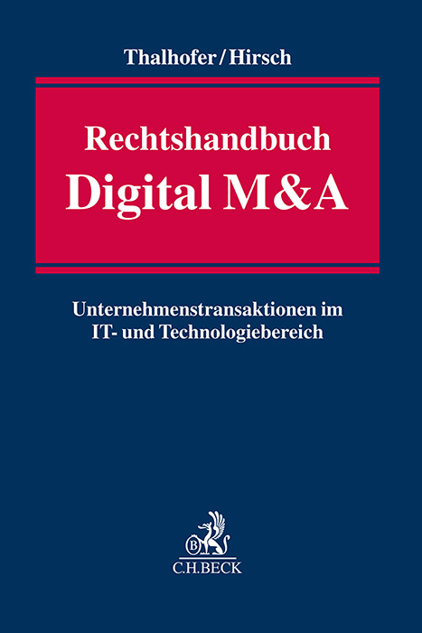 Rechtshandbuch Digital M&A - 