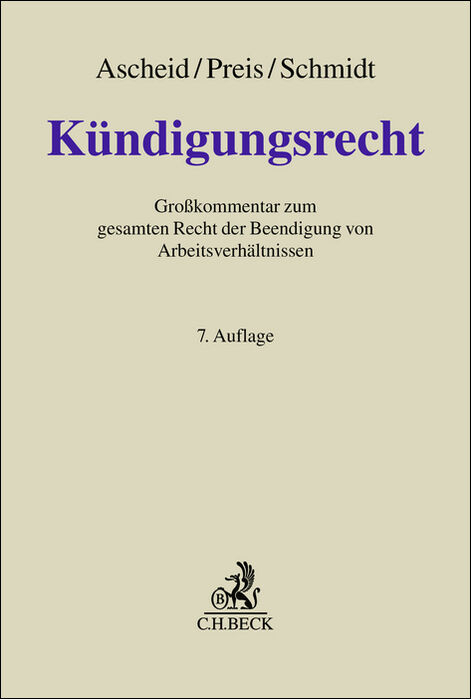 Kündigungsrecht - 