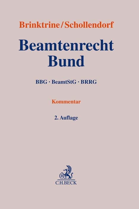 Beamtenrecht Bund - 