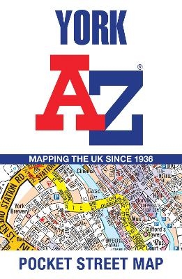 York A-Z Pocket Street Map -  A-Z Maps